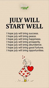 629K views · 9.2K reactions | July Will Start Well | The meaning of life | Facebook