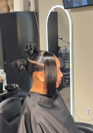 Silky Braids Hairstyle by NYC Braider — Soft, Shiny Finish