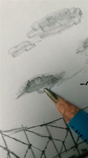 drawing For Howrah bridge in Indian flag #drawing