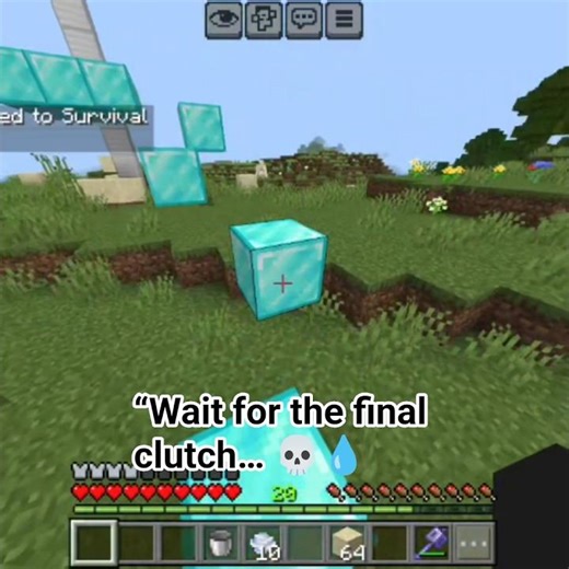Minecraft’s Craziest Combo Clutch Ever 🤯