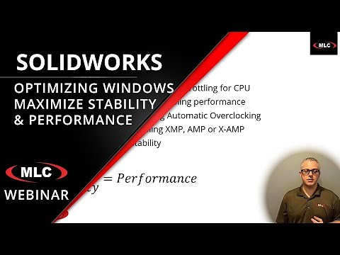Optimizing Windows to Maximize Stability & Performance With SOLIDWORKS