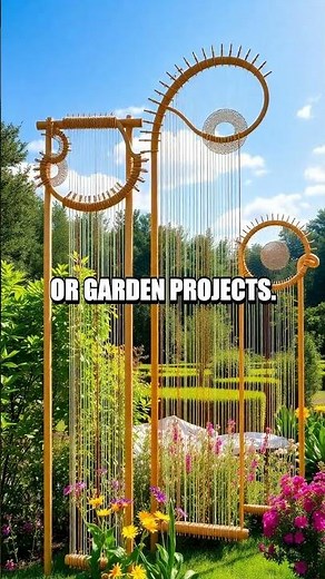 Crafting Bamboo Wind Harps from Recycled Materials