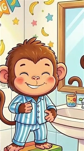 Brushing Teeth Song for Kids | Brush Brush Time | AtoZ Zoo Nursery Rhyme