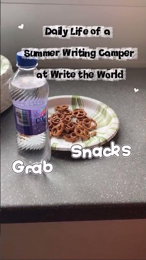 A day in the life of a writing camper at Write the World ✨
