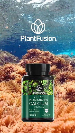 WARNING: Your calcium supplement might be hiding a dirty secret! Ours comes from pristine Icelandic red algae, one of the cleanest sources on earth. Not harsh lime-rock. Upgrade to the best! | PlantFusion