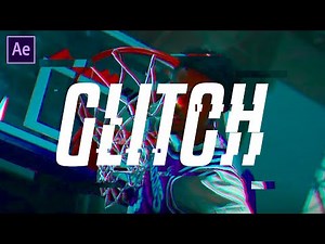5 CREATIVE GLITCH EFFECTS - After Effects CC Tutorial (2020)
