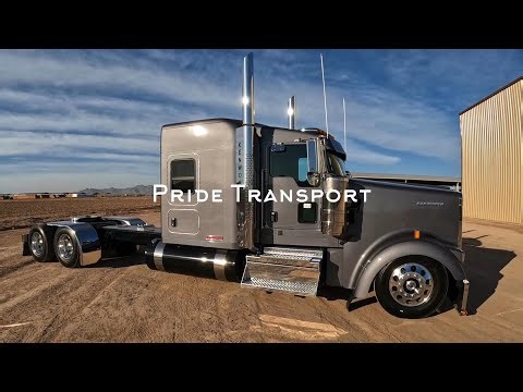 Kenworth W900L 100th Anniversary Customized For Pride Transport By Pickett Custom Trucks