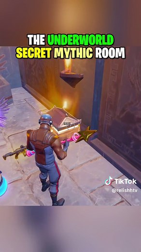 The Underworld Hidden Secret Loot Room in Fortnite Season 2