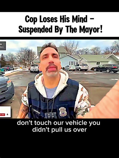 Cop Loses His Mind - Suspended By The Mayor! #trending #fbi #usa #cops #unitedstates