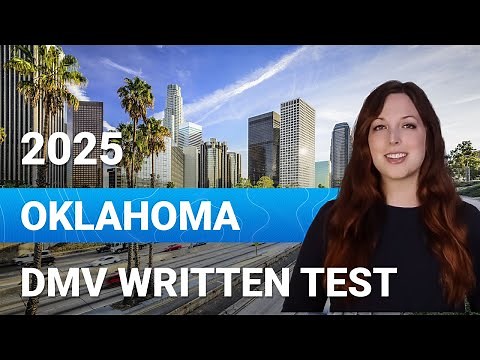2025 Oklahoma DMV Written Test: Practice 20 Questions to Pass on Your First Try! Test 1