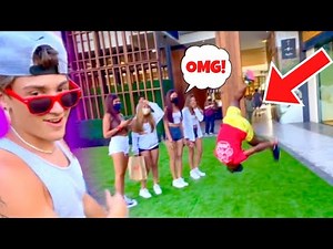 FLIPS AT THE MALL CHALLENGE! | Soloflow