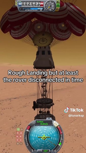 Landing a Rover on Duna in Kerbal Space Program
