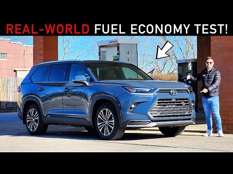 2024 Toyota Grand Highlander Hybrid Max -- Real-World Highway Fuel Economy Test!