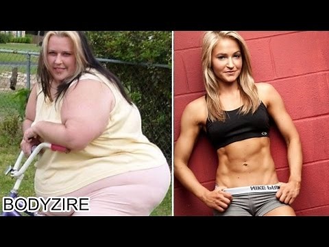 Obese To Fit Muscular Body Transformation Women Motivation Before And After