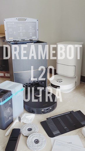 Unboxing DreameBot L20 Ultra: AI Robot Vacuum Cleaner in Singapore