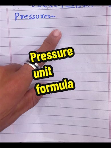 Pressure Unit Formula: The Essential Guide You Need