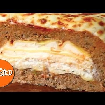 Lasagna Stuffed Meatloaf Recipe | Stuffed Lasagna Recipes | Best Meatloaf Dishes | Twisted