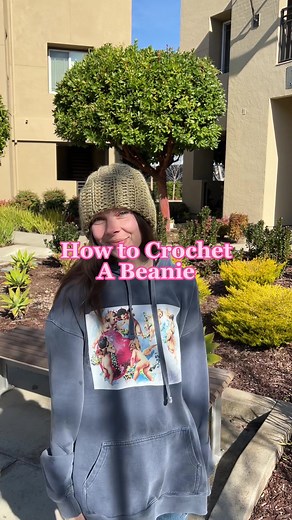 Easy Crochet Beanie Tutorial