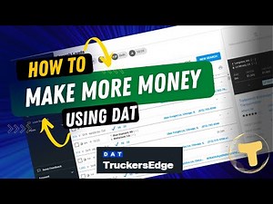 How To Pick Good Loads DAT Load Board | Owner Operator Trucking Business