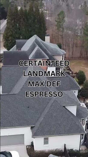 CertainTeed Landmark Max Def Espresso #shingles #shinglecolor #roofing #ctlandmark