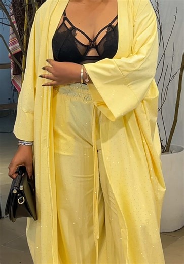 Plus Size Friendly Kimono Set for All Body Types