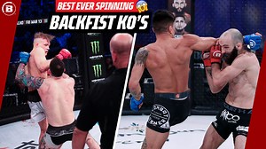 They're rare and require absolutely perfect timing, but when they do land it's always sure to please the crowd! Check out the best-ever spinning backfist knockouts in Bellator history! | Bellator MMA
