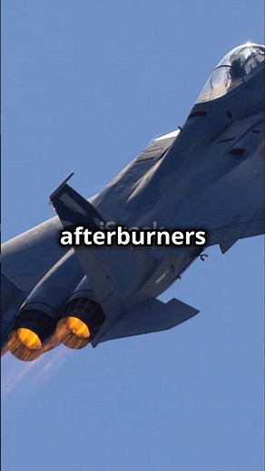 How Afterburners Make Fighter Jets So Cool! 🛩