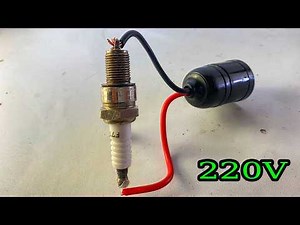Top8 Easy Create 220Volt Free Energy Generator Self Running From Spark Plug