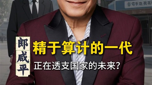 精于算计的一代，正在透支国家的未来？