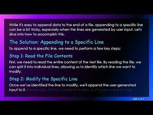 How to Append to a Specific Line in a Text File with Python