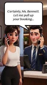 How to Cancel a Hotel Reservation in English | Real Life Conversation Practice #learnenglish #esl