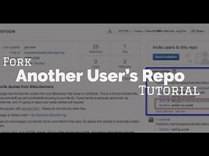 Fork a repo (BitBucket)