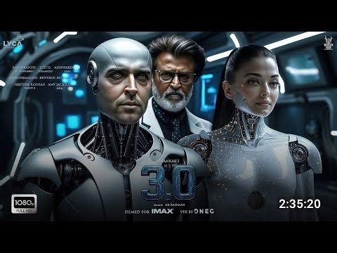 ROBOT 3.0 (2025) | Rajinikanth vs Hrithik Roshan | Aishwarya Rai, Tiger | New Sci‑Fi Action | HD/4K