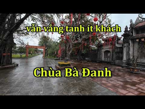 Ba Danh Pagoda was deserted on New Year's Day.