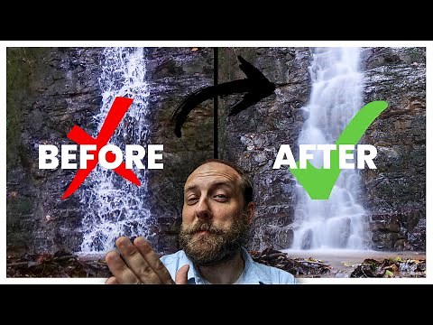 Long Exposure Waterfall Photography for Beginners | Create Motion Blur with Slow Shutter Speed