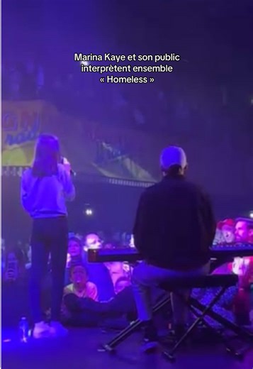 la voix incroyable de @Marina Kaye #marinakaye #homeless #fr