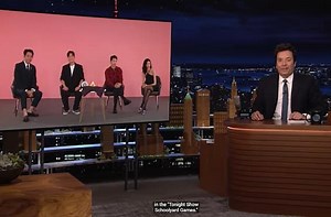 Squid Game, il cast si sfida in un gioco ospite di Jimmy Fallon. VIDEO