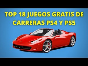 ✅TOP JUEGOS GRATIS PS4 Y PS5 DE CARRERAS🤯