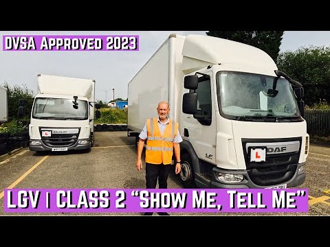 LGV | Class 2 - SHOW ME, TELL ME Questions & Answers 2023