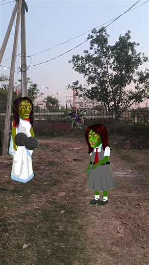 Anaya Ne Zombie Ko Daraya 🤯~Mini Wood toy - woodmarking art skill and hand crafted #anaya #shorts