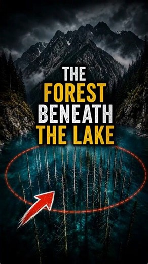 A Forest Stands Beneath This Mountain Lake