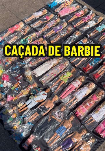 Mais uma caçada de Barbie. Muitos achados na feira do rolo hoje. Até uma Workin’ Out Barbie dos anos 90 😮 💕 #barbie #toyhunting #fyp #dollcollector #muñeca