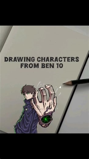 Manish Agrahari on Instagram: "Drawing characters from Ben 10 ... Alien X"