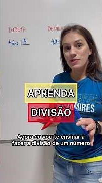 🎯How to calculate DIVISION in a DIRECT and DETAILED way!✨Follow me and share….#mathematics