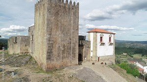 Belmonte Castle, where Pedro Álvares Cabral, navigator and discoverer of Brazil, was born - Belmonte, Portugal