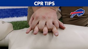 CPR Tips With The Buffalo Bills