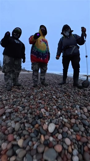 20K views · 362 reactions | Check it out! Hunting for glowing rocks called Yooperlites in Michigan's Eastern Upper Peninsula. North of Newberry on Lake Superior. #yooperlites #ConvoyC8 #lakesuperior #yooper #minerals #Michigan #minecraft #rocks #glow #UV | Yooperlites | Facebook
