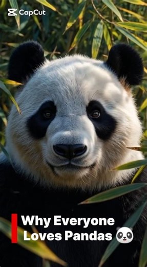 Why Everyone Loves Pandas 🐼#panda#pandas#giantpanda#cuteanimals