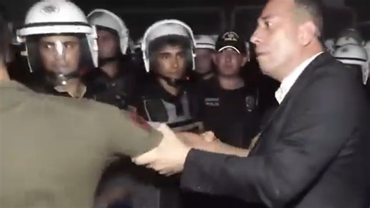 Ali Mahir Başarır’dan polise skandal müdahale