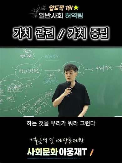 [★ #1 Overwhelming Favorite - Sociology Lee Ung-jae] Value-Relevance / Value-Neutrality #GeneralS...